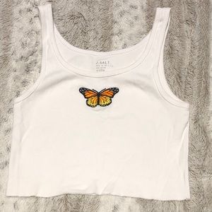Brandy Melville butterfly tank